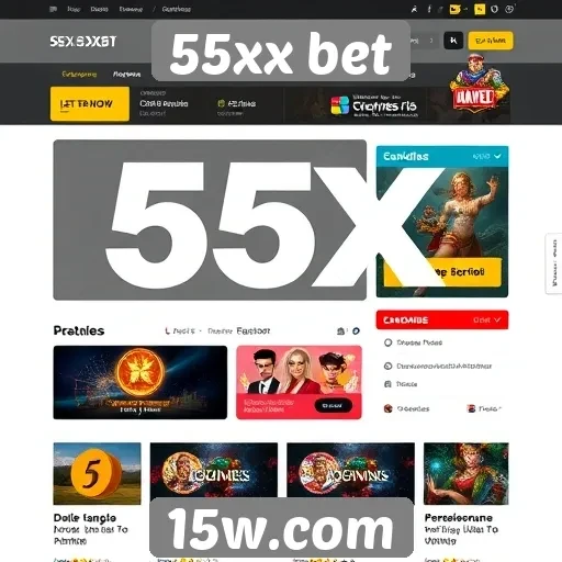 Experiência do usuário no site 55xx bet